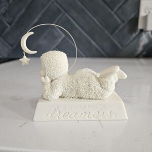 Vintage Department 56 Snowbabies "The World Needs Dreamers"